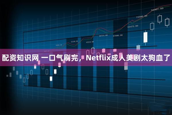 配资知识网 一口气刷完，Netflix成人美剧太狗血了